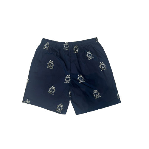 TLC x Pat&Mat AOP Shorts (Navy)