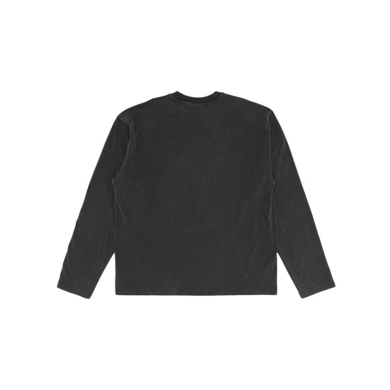 Heavy Washed LS Crew (faded black)