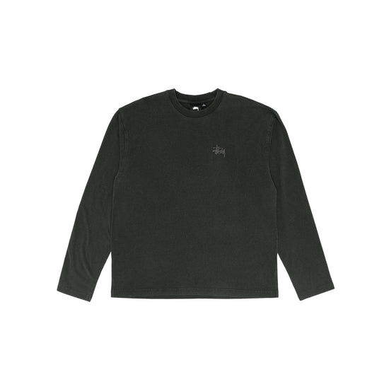 Heavy Washed LS Crew (faded black)