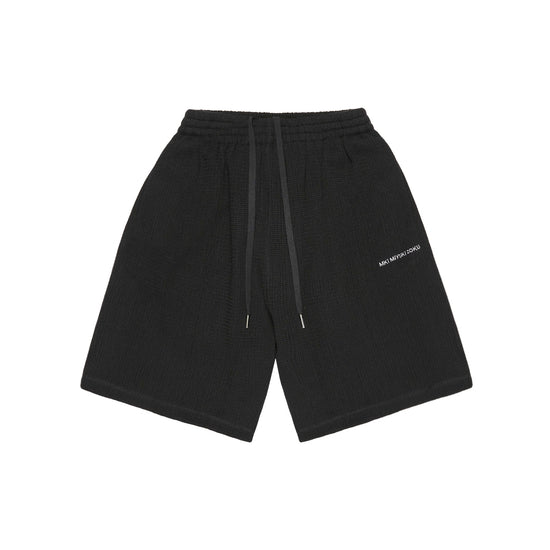 MKI Loose Weave Shorts (BLACK)
