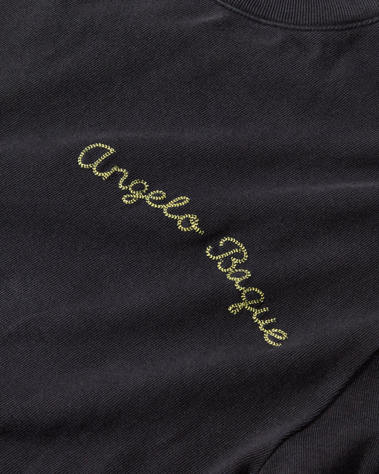 Angelo Baque x Champion Mock Turtle Neck Long Sleeves  (Vintage Dye Black)