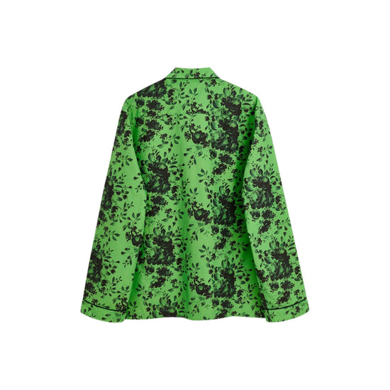 Jonathan Saunders Sweet Pyjama Shirt (Green Rose)