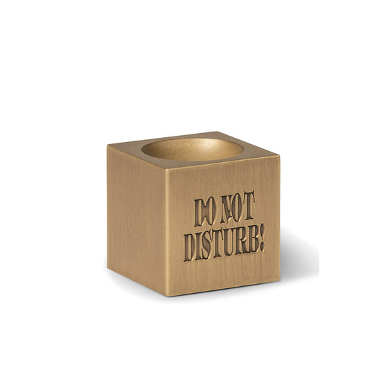 Do Not Disturb Incense Holder (Gold)