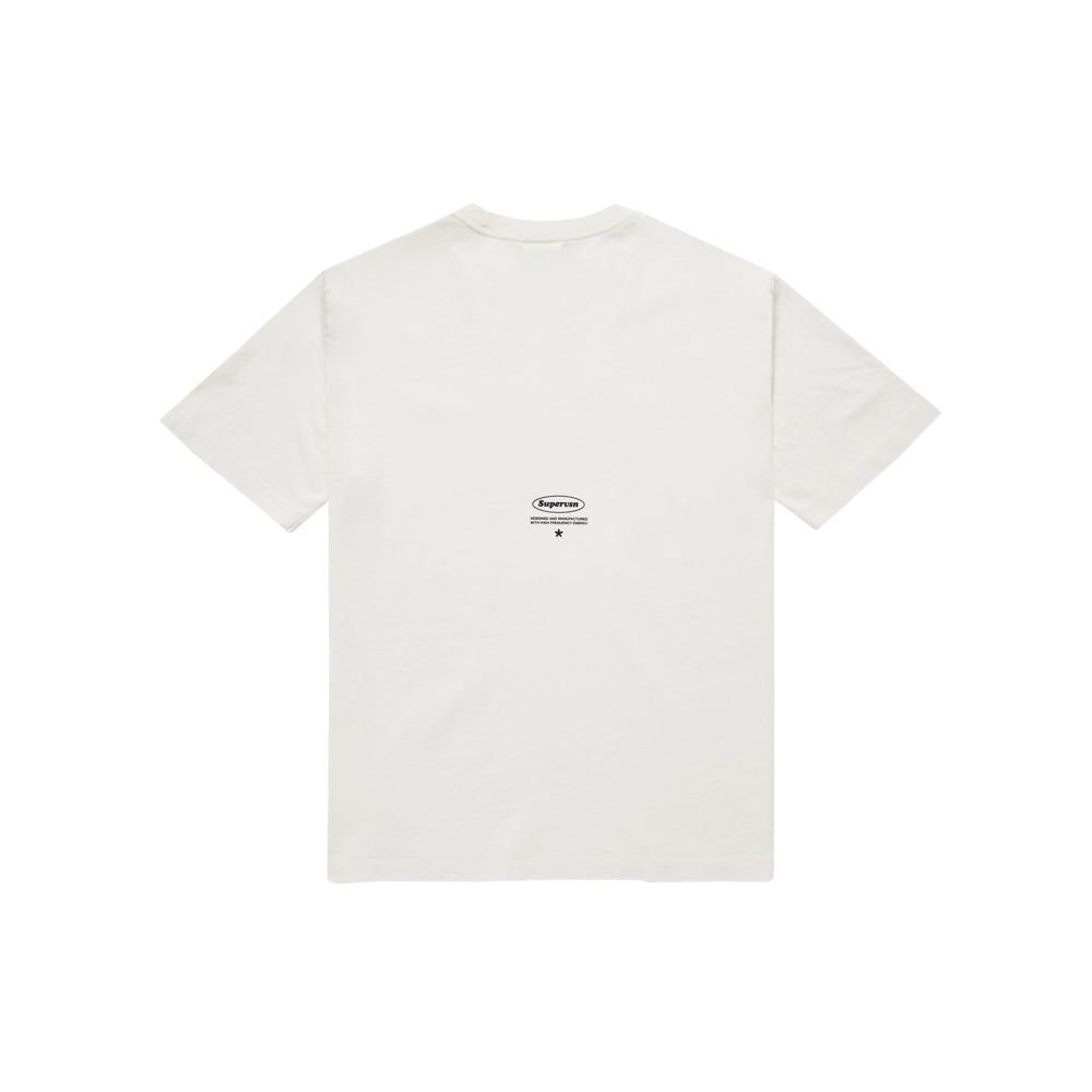 قميص Supervsn بشعار مموه (عظمي)