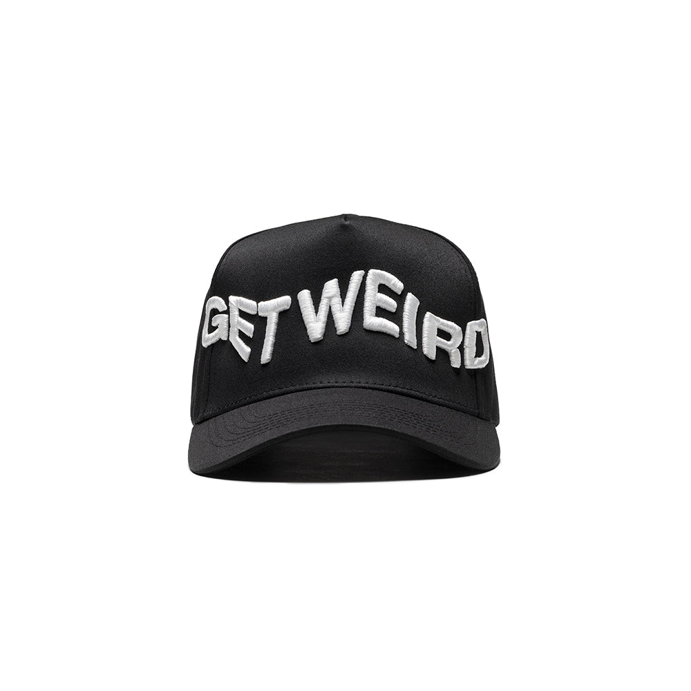 3D Get Weird Hat - Black