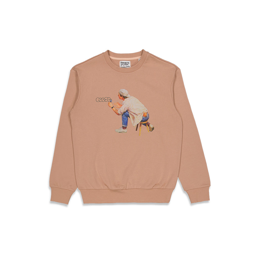 Tattoo Crewneck (Brown)