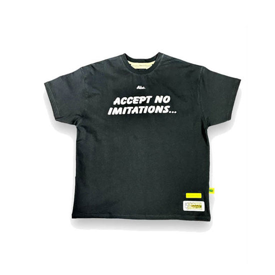 Abc. No Immitations T-Shirt (Black)