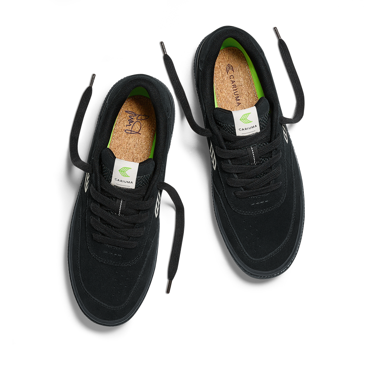 LUAN PRO Suede (All Black/Ivory)