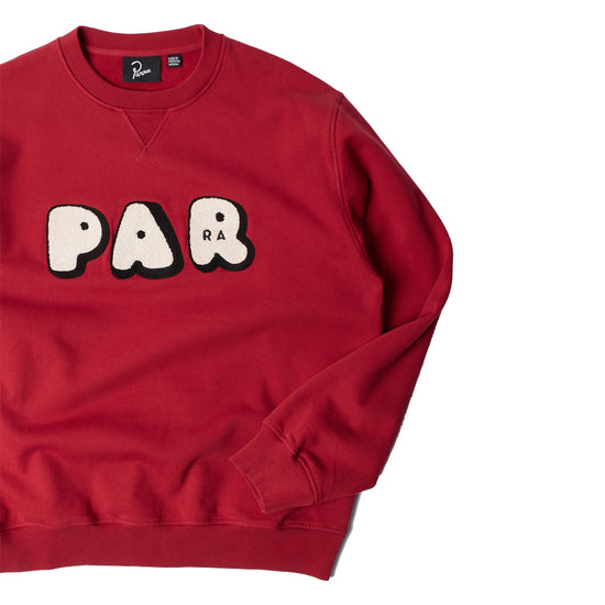 Rounded Par Crew Neck Sweatshirt (Ruby Red)