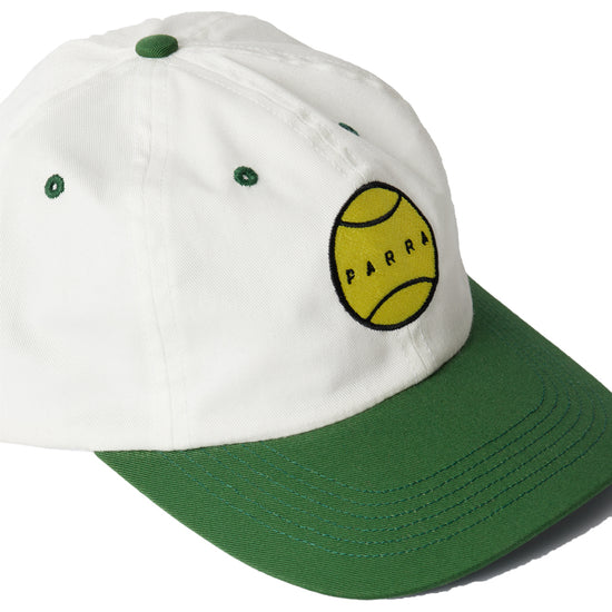 Balled 6 Panel Hat (White)