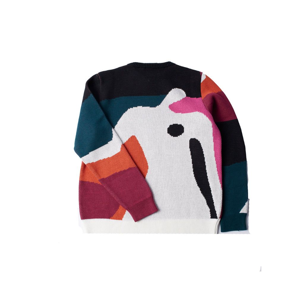 بلوفر محبوك من Grand Ghost Caves (متعدد)