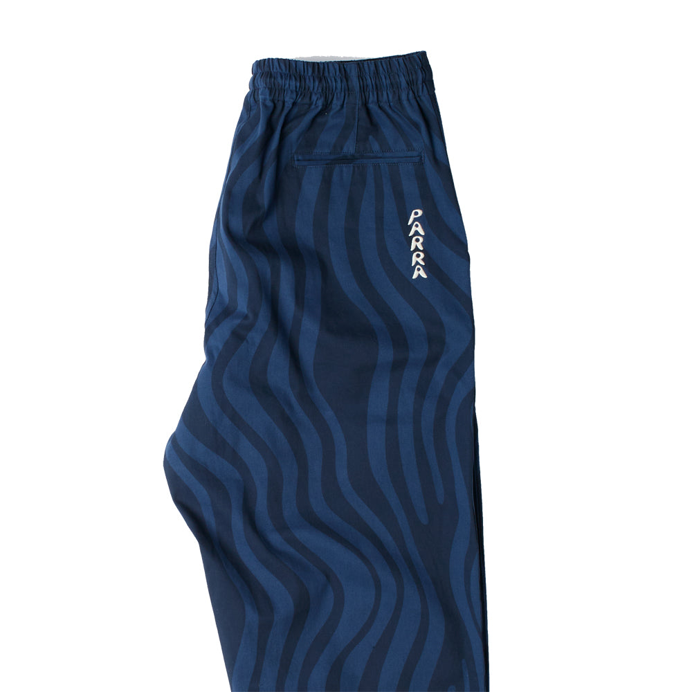 flowing stripes pants (blue)