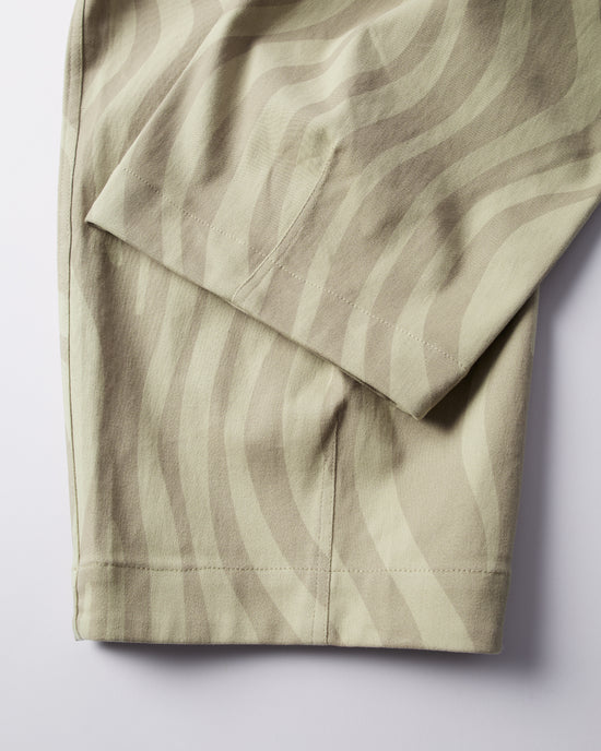 flowing stripes pants (tan)