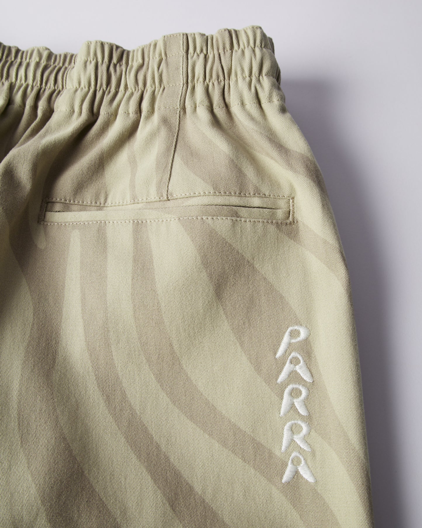 flowing stripes pants (tan)