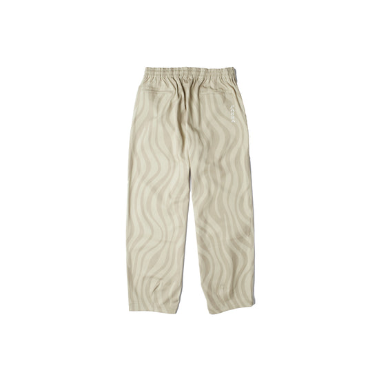 flowing stripes pants (tan)