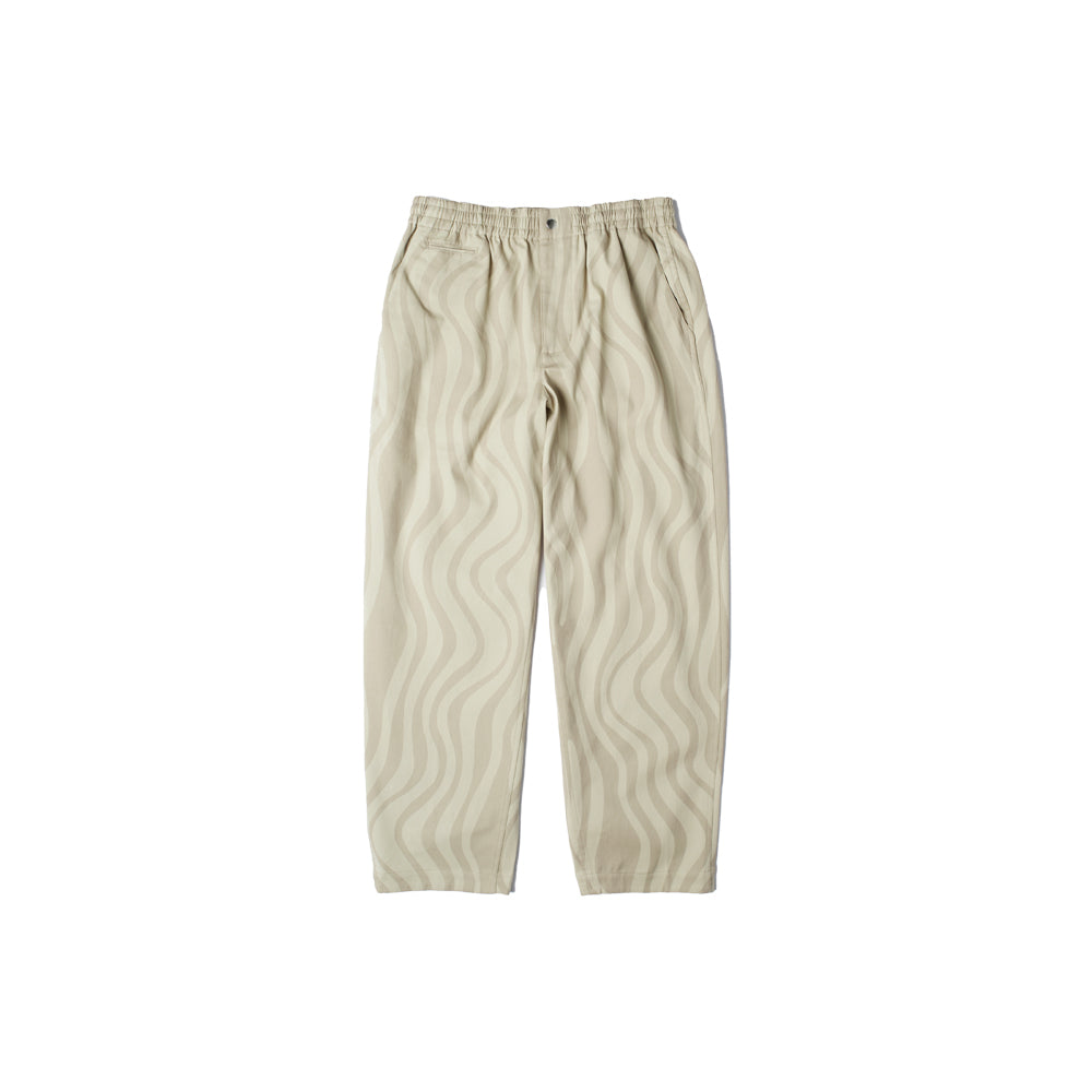 flowing stripes pants (tan)