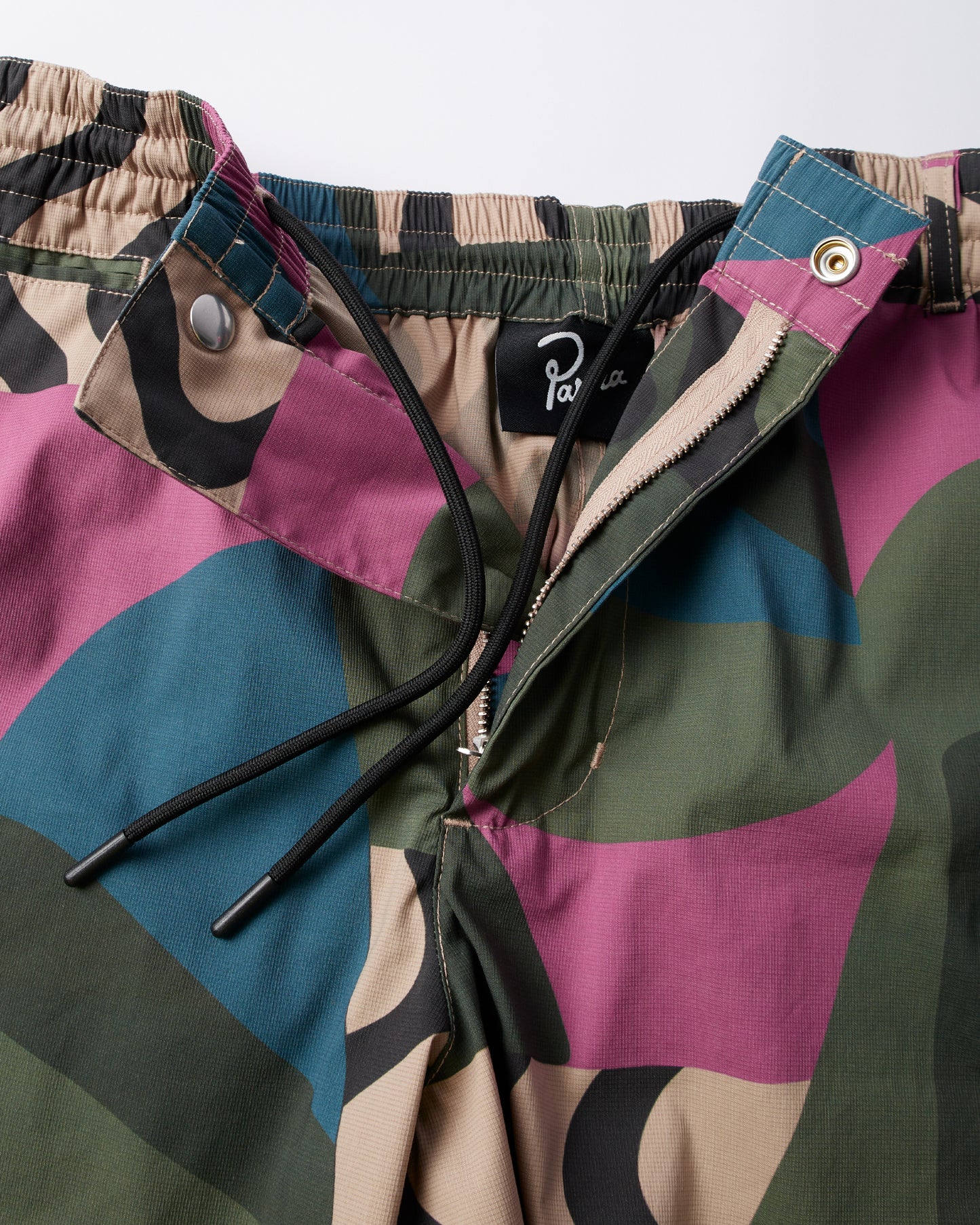 Distorted Camo Shorts (Pink)