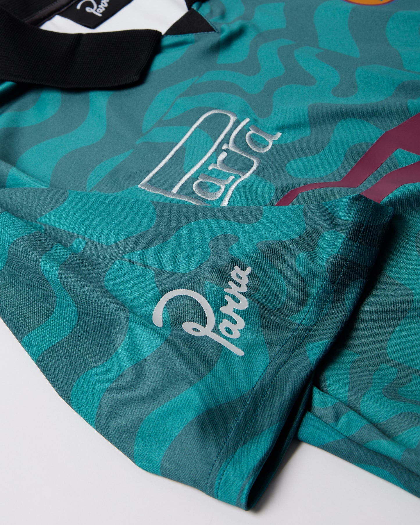 Sports Flage Polo Shirt (Deep Sea Green)