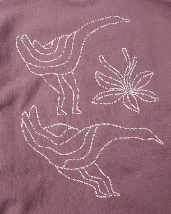 Duck Attack Crew Neck Sweatshirt (Dusty Rose)