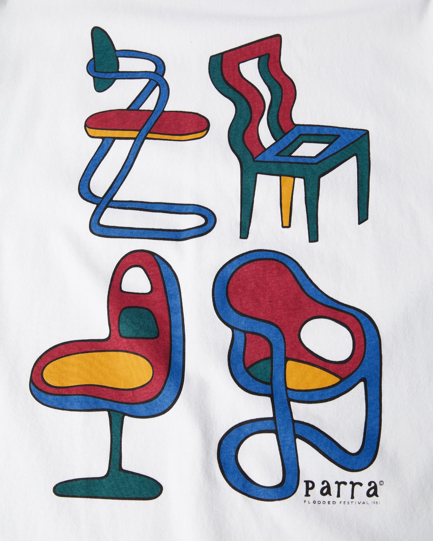 Unreasonable Chairs T-Shirt (White)
