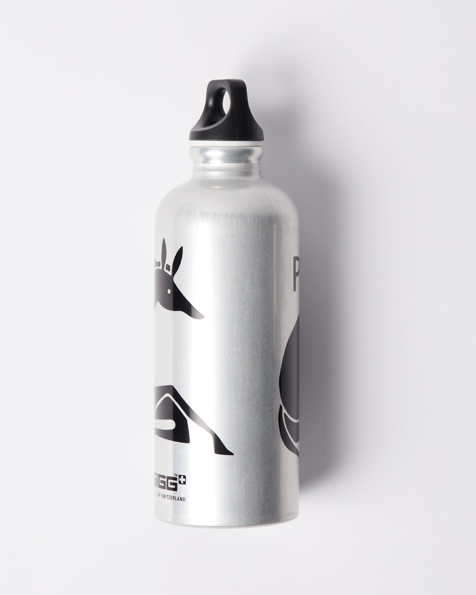 Horizontal Horse Sigg Bottle (Black)