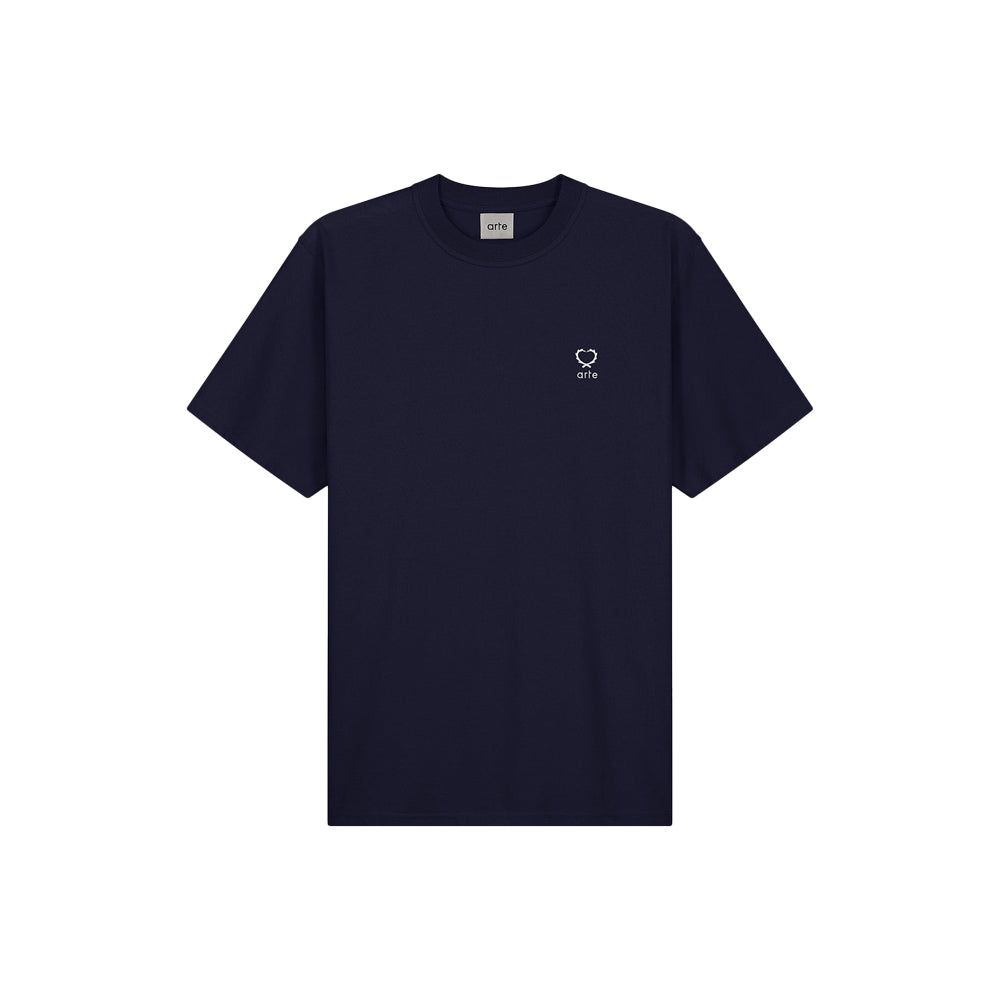 تي شيرت تيو بقلب صغير (كحلي)