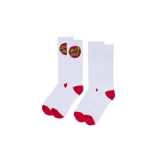 Cruz Crew Socks (White)