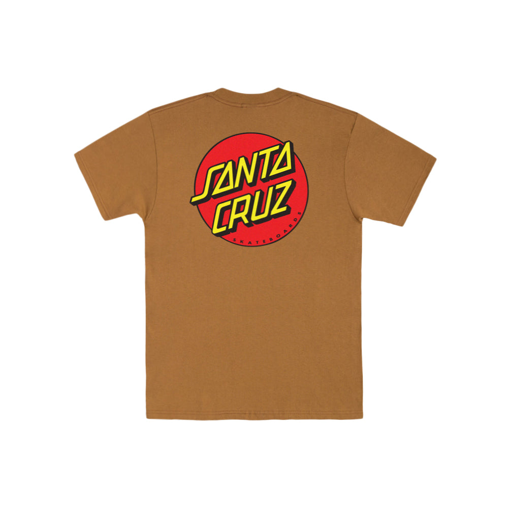 Classic Dot S/S Heavyweight T-Shirt (Brown Sugar)