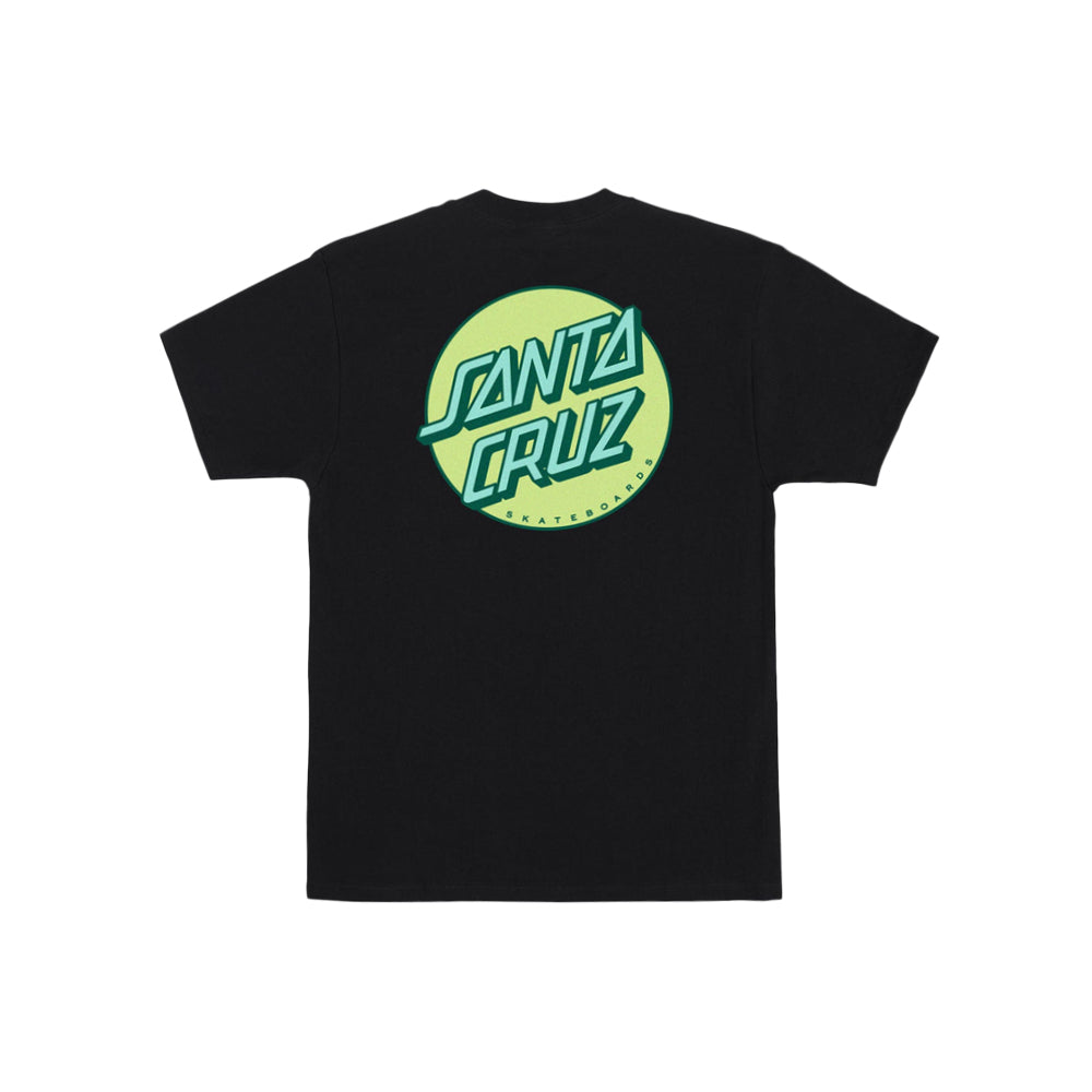 Other Dot S/S Heavyweight T-Shirt (Black/Key Lime)