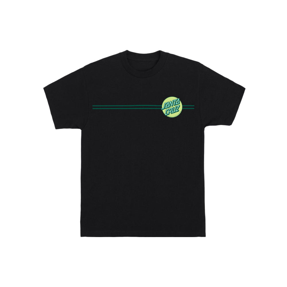 Other Dot S/S Heavyweight T-Shirt (Black/Key Lime)