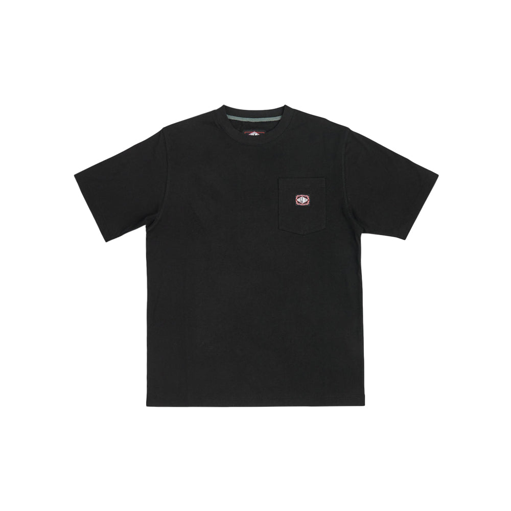 Summit Scroll S/S Pocket T-Shirt (Black)