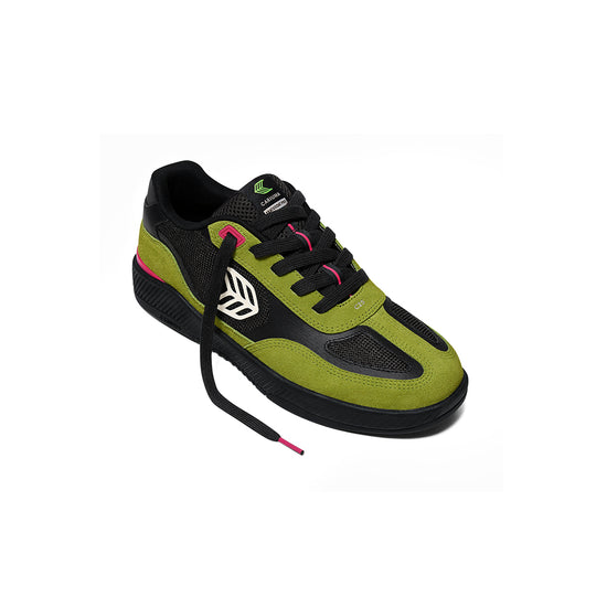 Skategoat C25 PRO Suede & Mesh (Lime Green/Black/Ivory/Pink)