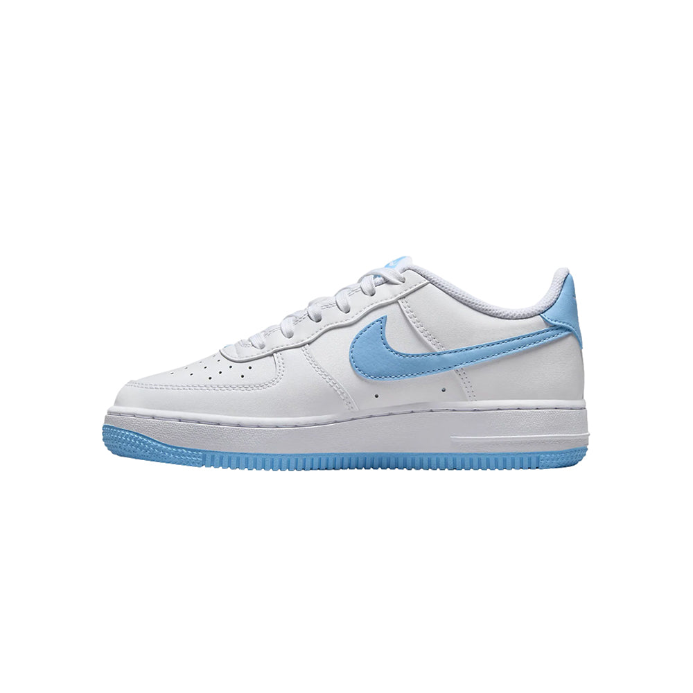 Air Force 1 GS (White/Aquarius Blue)