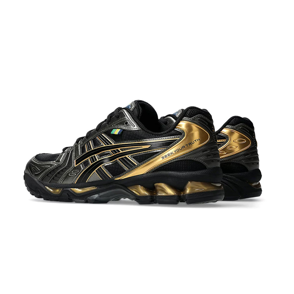 Ayrton Senna x Asics Gel-Kayano 14 (Black/Pure Gold)