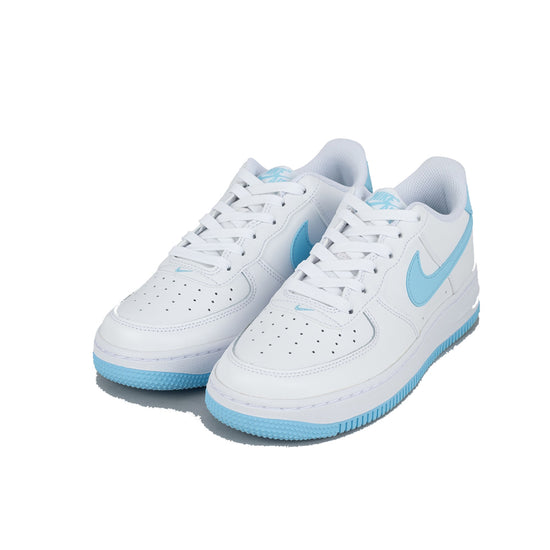 Air Force 1 GS (White/Aquarius Blue)