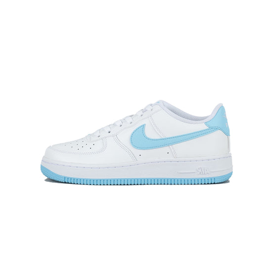 Air Force 1 GS (White/Aquarius Blue)