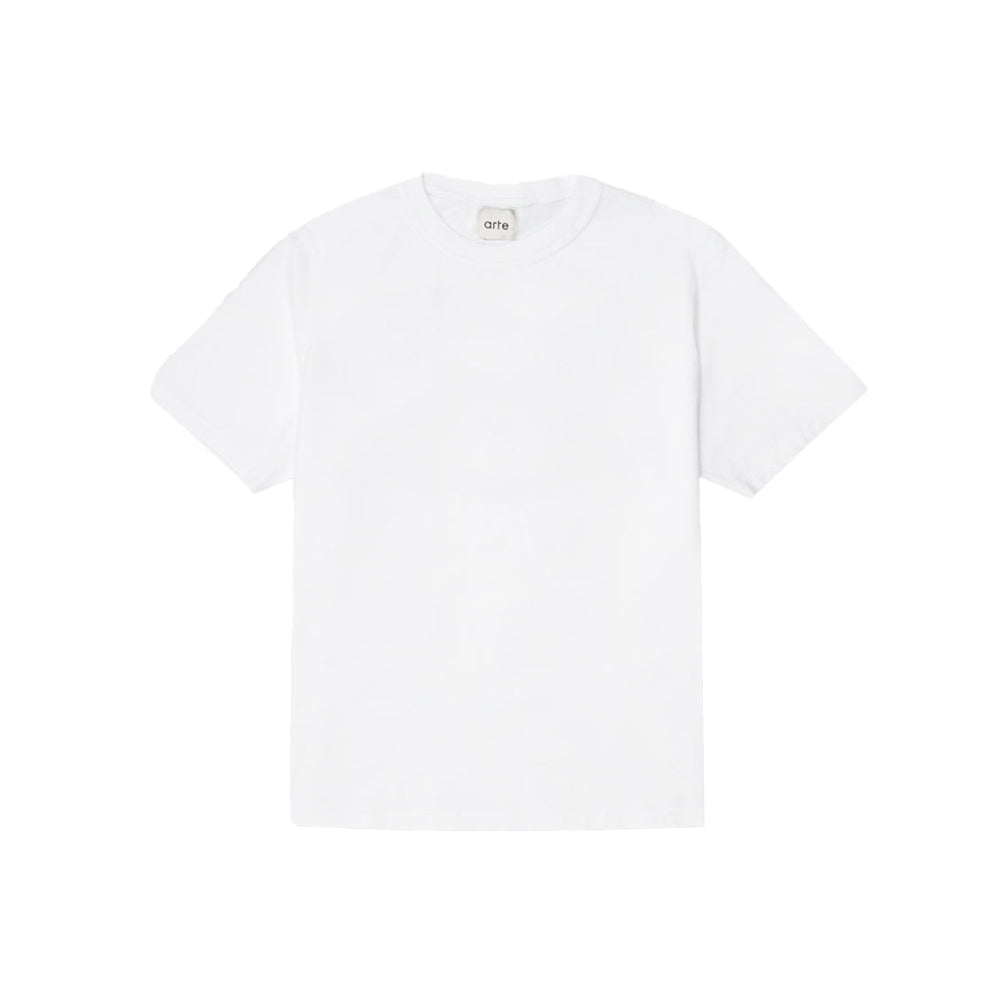 Cut Out Print T-Shirt - White
