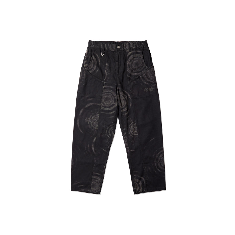 Atlas Pant - Oscillations - Black All Over Print