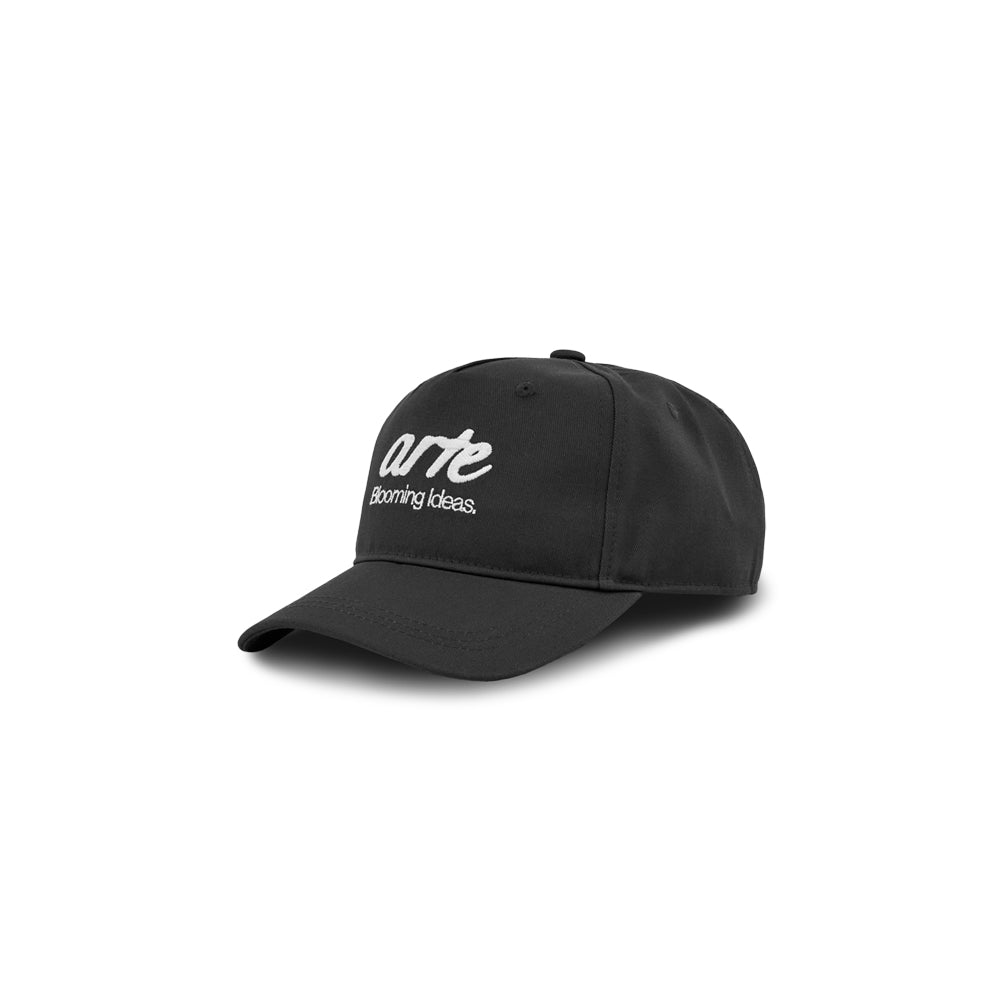 Front Logo Embroidery Cap (Black)