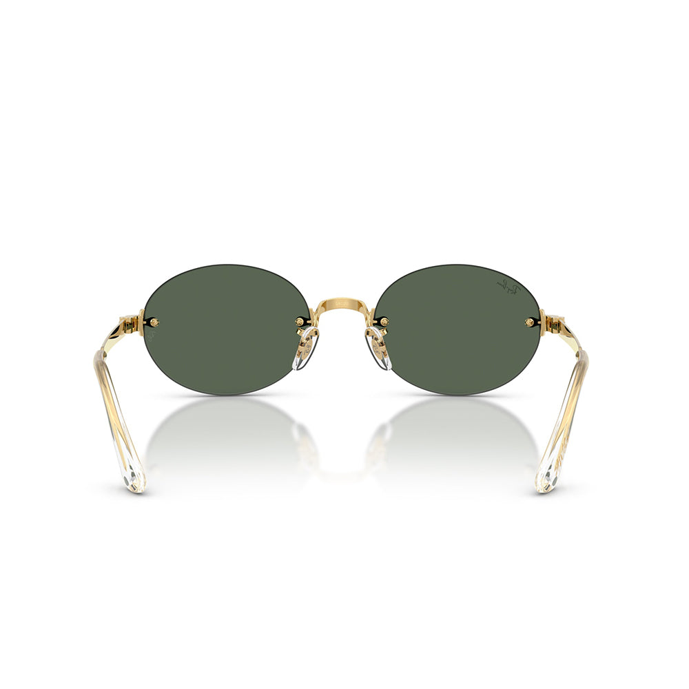A$AP Rocky x Ray Ban Rimless - Arista/Dark Green
