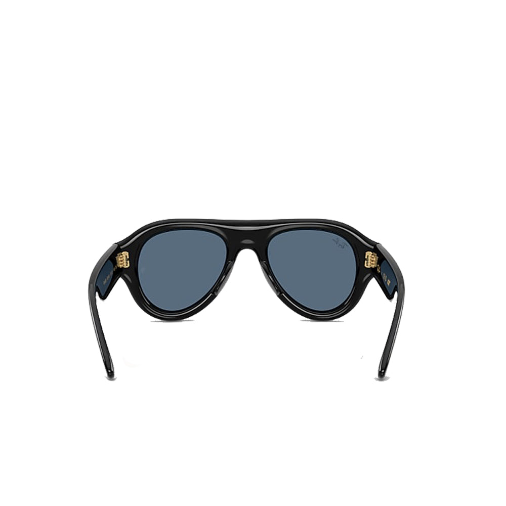 A$AP Rocky x Ray Ban Aviator Puffer - Black/Dark Blue