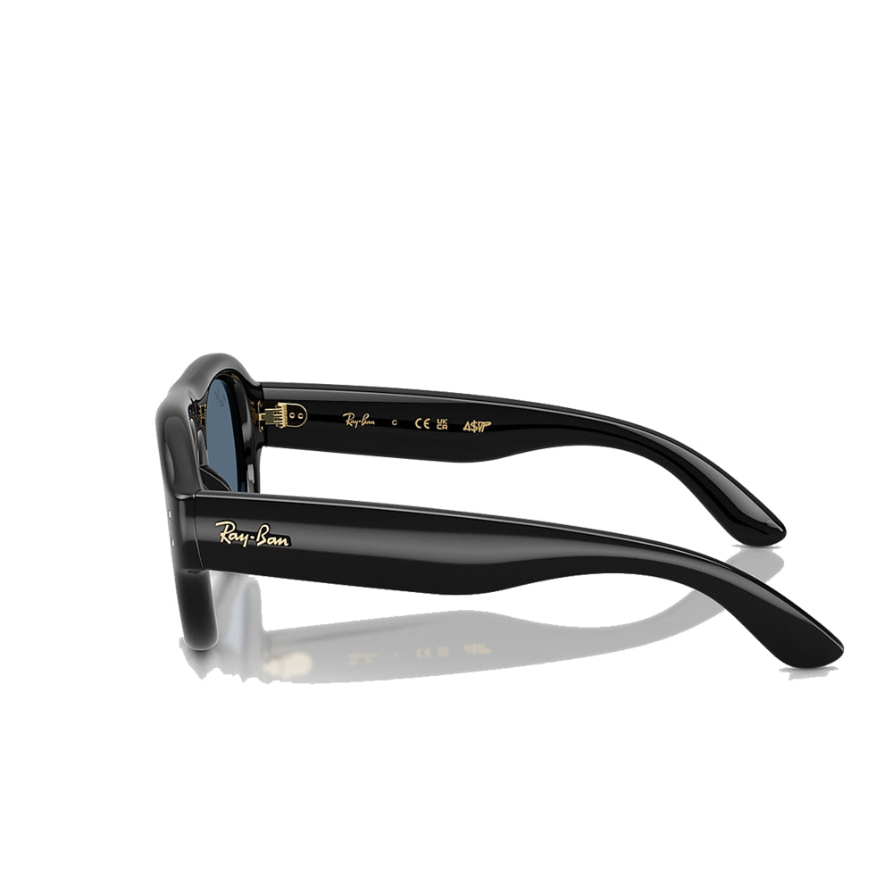 A$AP Rocky x Ray Ban Aviator Puffer - Black/Dark Blue