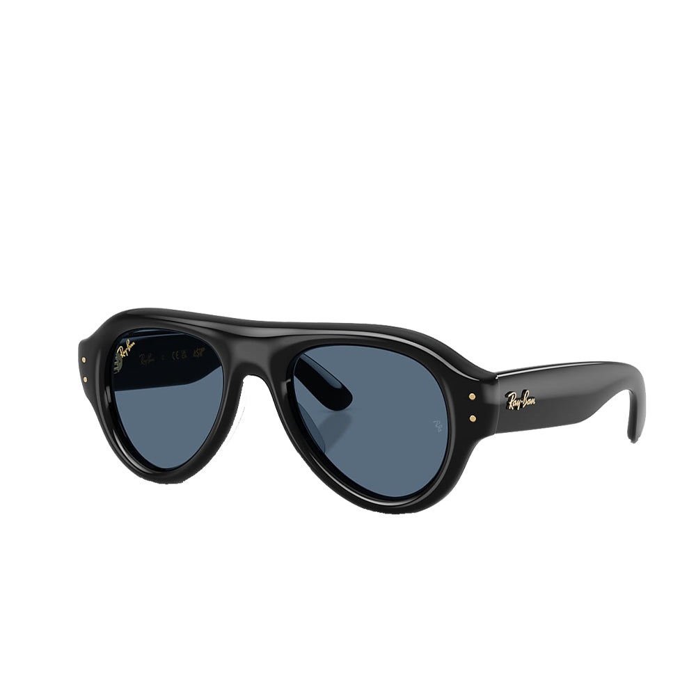 A$AP Rocky x Ray Ban Aviator Puffer - Black/Dark Blue