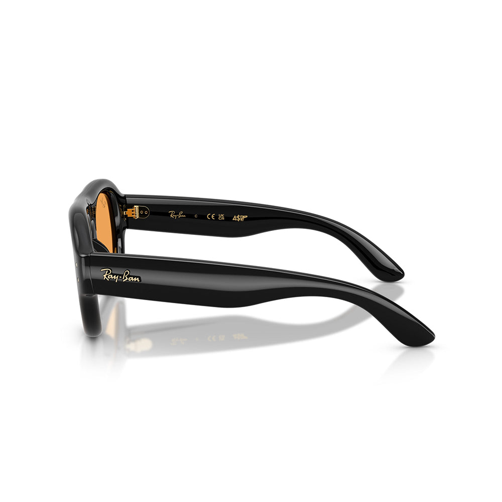 A$AP Rocky x Ray Ban Aviator Puffer - Black/Orange