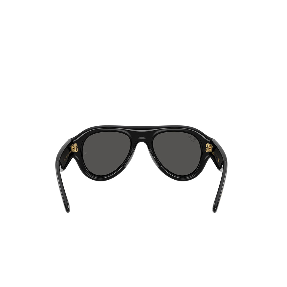 A$AP Rocky x Ray Ban Aviator Puffer - Black/Ultra Black
