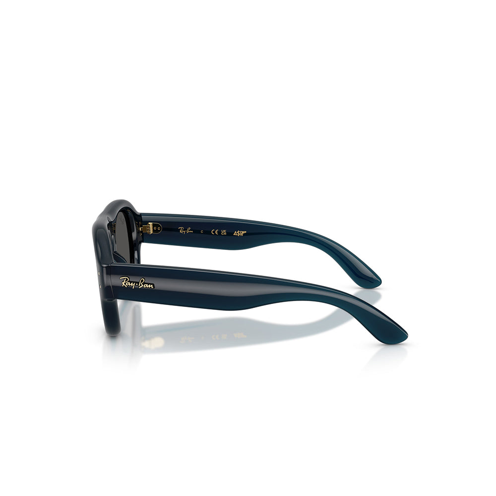 A$AP Rocky x Ray Ban Aviator Puffer - Transparent Dark Blue/Ultra Black