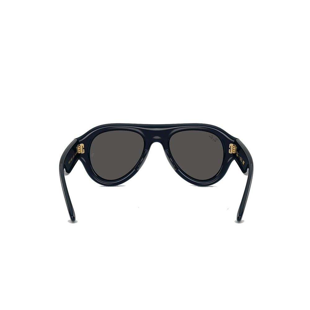 A$AP Rocky x Ray Ban Aviator Puffer - Transparent Dark Blue/Ultra Black