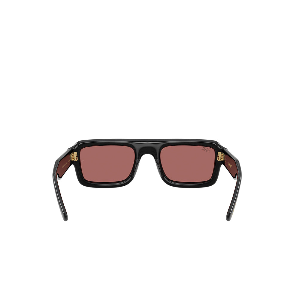 A$AP Rocky x Ray Ban Flacko Puffer - Black/Dark Violet