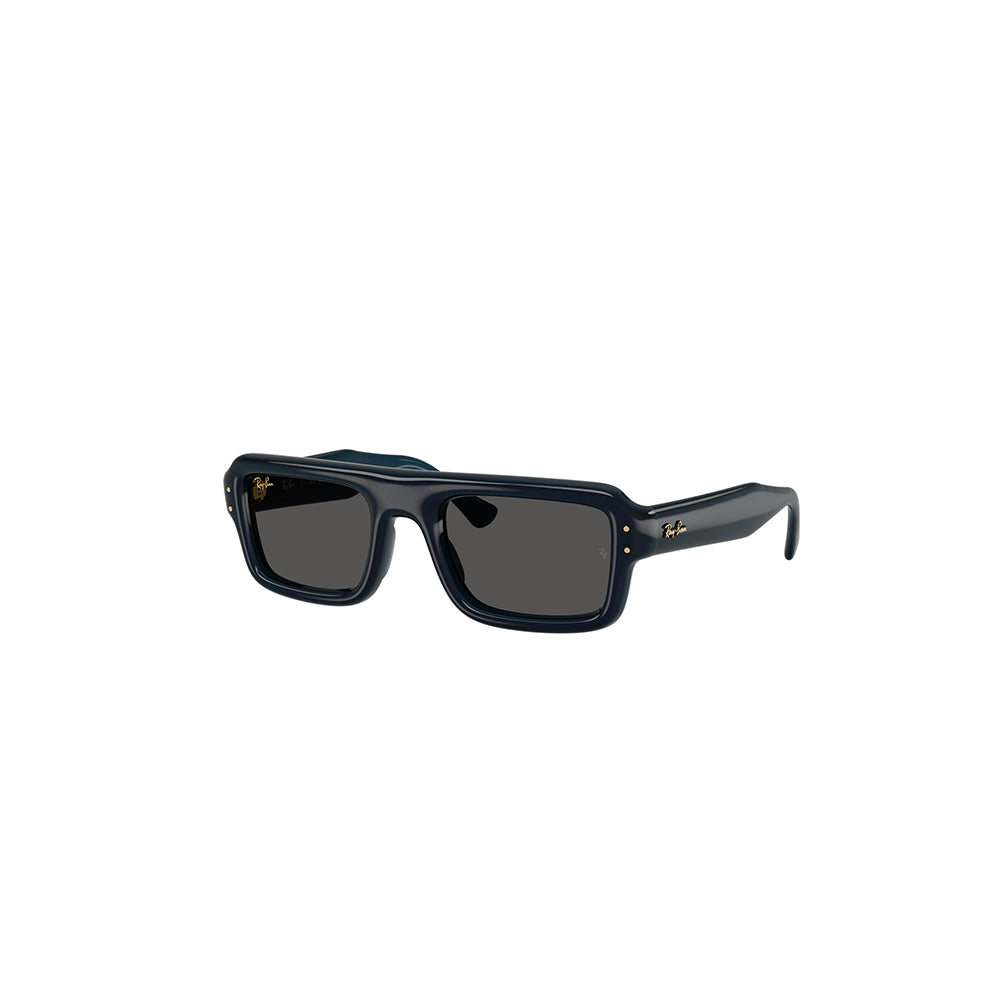 A$AP Rocky x Ray Ban Flacko Puffer - Transparent Blue/Dark Grey