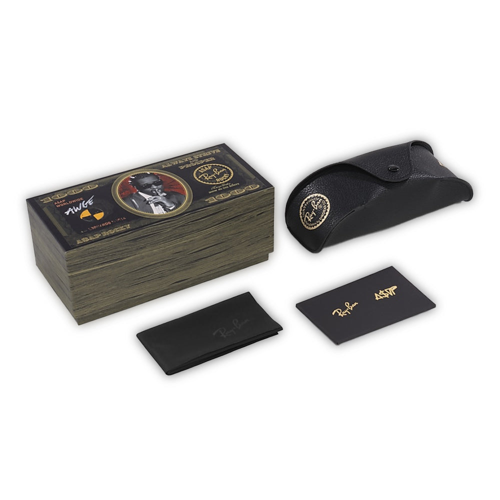 A$AP Rocky x Ray Ban Rimless - Arista/Dark Green